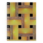 Sunset Plaid Notebook