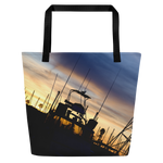 Bird on a Boat Large Tote