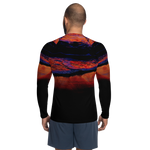 Technicolor Tide Straight Cut Rash Guard