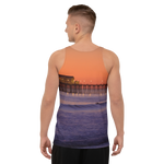 Sunset Pier Unisex Tank Top