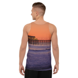 Sunset Pier Unisex Tank Top