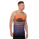 Sunset Pier Unisex Tank Top