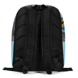 Resting Beach Face Minimalist Backpack