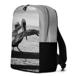 Pelican on a Pier Minimalist Backpack