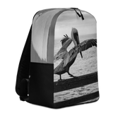 Pelican on a Pier Minimalist Backpack