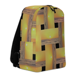 Sunset Plaid Minimalist Backpack