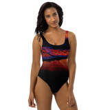 Technicolor Tide One-Piece Swimsuit