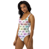 Pretty Pelicans One-Piece Swimsuit