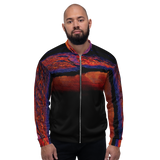 Technicolor Tide Unisex Bomber Jacket