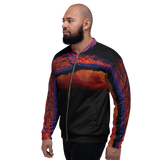 Technicolor Tide Unisex Bomber Jacket