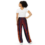 Technicolor Tide unisex wide-leg pants