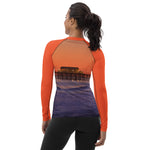 Sunset Pier Tapered Cut Rash Guard