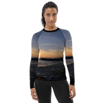 San Diego Sunset Tapered Cut Rash Guard