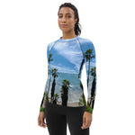 This Way! Tapered Cut Rash Guard