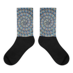 Swirling Beach Face socks