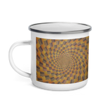 Sunset Swirl Enamel Mug