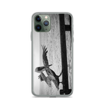 Pelican on a Pier iPhone Case