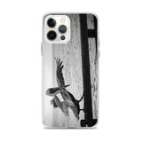 Pelican on a Pier iPhone Case