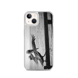 Pelican on a Pier iPhone Case