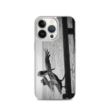 Pelican on a Pier iPhone Case