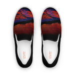 Technicolor Tide Men’s slip-on canvas shoes