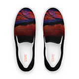 Technicolor Tide Men’s slip-on canvas shoes