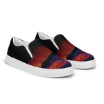 Technicolor Tide Men’s slip-on canvas shoes