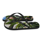 Positively Plumeria Flip-Flops