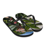 Positively Plumeria Flip-Flops