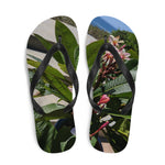 Positively Plumeria Flip-Flops