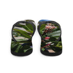 Positively Plumeria Flip-Flops