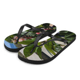 Positively Plumeria Flip-Flops