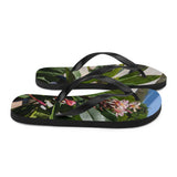 Positively Plumeria Flip-Flops