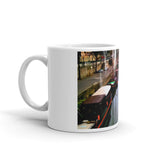 Boats on the Seine Coffee Mug