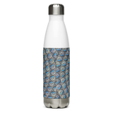 Swirling Beach Face Stainless Steel Water Bottle