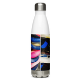 Stack of Surfboards Stainless Steel Water Bottle