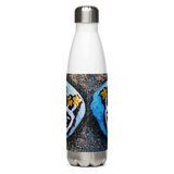 Resting Beach Face Stainless Steel Water Bottle