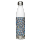 Swirling Beach Face Stainless Steel Water Bottle