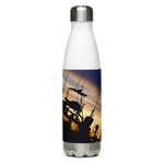 Bird on a Boat Stainless Steel Water Bottle