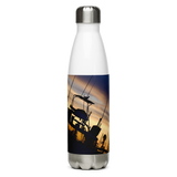 Bird on a Boat Stainless Steel Water Bottle