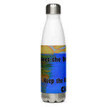 Respect the Beach Stainless Steel Water Bottle