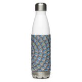 Swirling Beach Face Stainless Steel Water Bottle