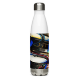 Stack of Surfboards Stainless Steel Water Bottle