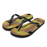 Sunset Plaid Flip-Flops