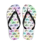 Pretty Pelicans Flip-Flops