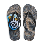 Resting Beach Face Flip-Flops