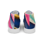 Surf's Up! women’s high top canvas shoes