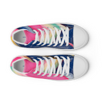 Surf's Up! women’s high top canvas shoes