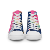 Surf's Up! women’s high top canvas shoes