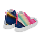 Surf's Up! women’s high top canvas shoes